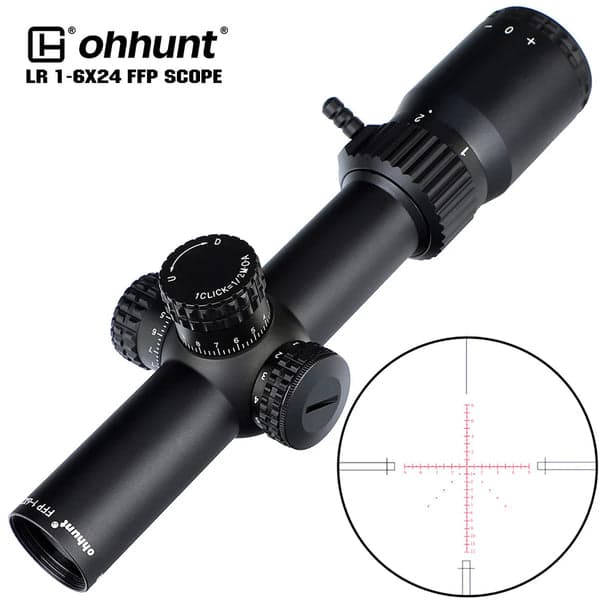 ohhunt 1-6X24 FFP Compact Rifle Scopes LPVO