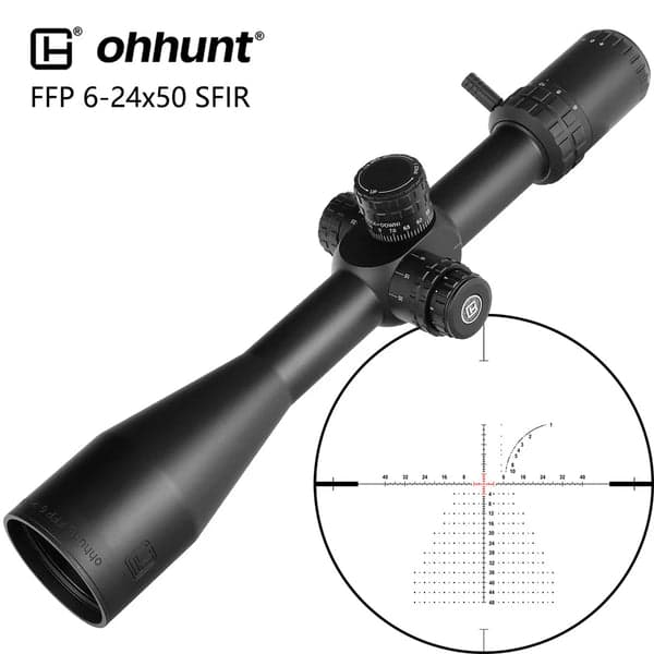 ohhunt 6-24X50 SFIR FFP Scope